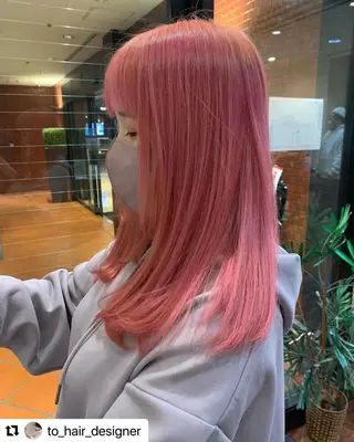 ミディアム カラー メンズ 🩷Eny terrace🩷のヘアスタイル