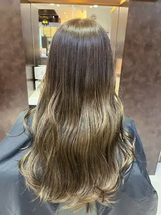 ロング KAEDE🎀 縮毛矯正＆パーマ特化のヘアスタイル