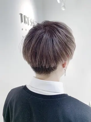 ショート カラー 【完全マンツー 恵比寿】佐藤 翔のヘアスタイル
