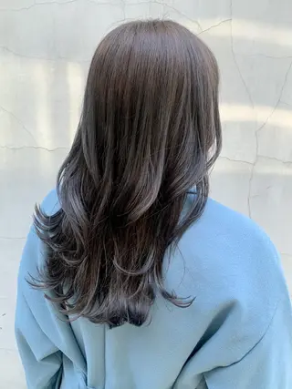 セミロング カラー ヘアアレンジ yuka .のヘアスタイル