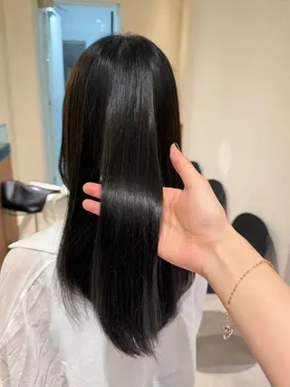 カラー 酸性ストレート/ ちさとのヘアスタイル
