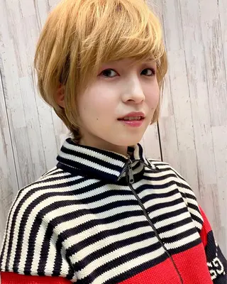 ショート 美容師 ムカイユタカのヘアスタイル