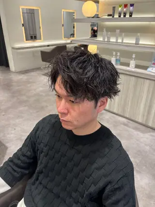 メンズ 鈴木 颯のヘアスタイル