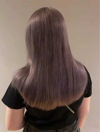 ロング カラー トレンド/天神大名 ハイトーン/レイヤーのヘアスタイル