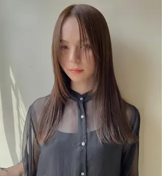 ロング カラー 💛似合わせカット カラー💛 amiのヘアスタイル