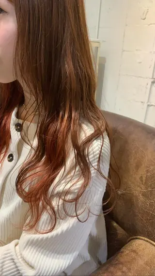 ロング カラー ダブルカラー/透明感 💈JUNYA💈のヘアスタイル