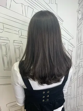 ロング 坪井 彰吾のヘアスタイル