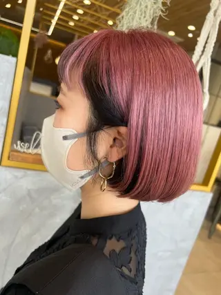 ショート カラー 🦋店長🦋 ほんさわ みずきのヘアスタイル