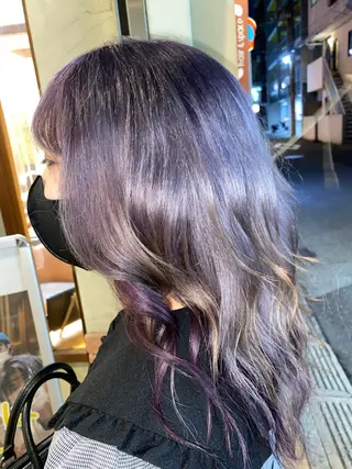 ロング カラー パーマ ヘアアレンジ メンズ キッズ ネイル マツエク・マツパ 🌈髪質改善・美髪矯 正・平野瀬乃🌈のヘアスタイル