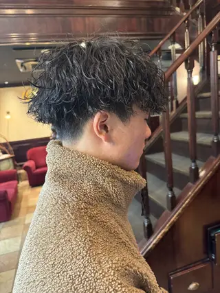 パーマ メンズ 鈴木結花/立川美容師 /お悩み解決型美容師のヘアスタイル