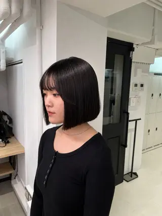 ミディアム とば みゆうのヘアスタイル