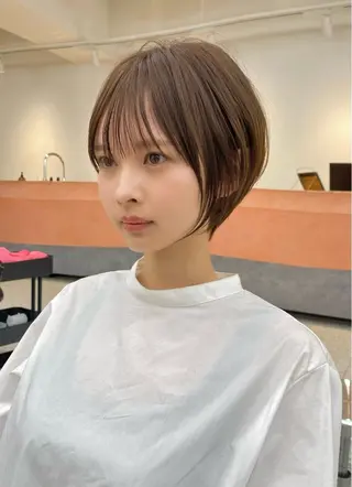 ショート urara/ショート /透明感カラーのヘアスタイル