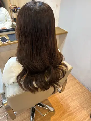 カラー 韓国ヘアー🇰🇷 MIWAのヘアスタイル