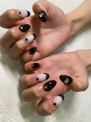 ミディアム ネイル nail salon azuのネイルデザイン