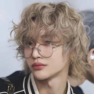 カラー パーマ メンズ Miyuki🇰🇷 中/韓メンズヘアのヘアスタイル