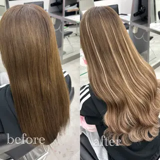 ロング エクステ🫧アレンジ ￤横浜  ももはのヘアスタイル