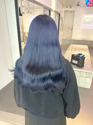 ロング カラー 🤍垢抜け♡透明感 カラーmoeka🤍のヘアスタイル