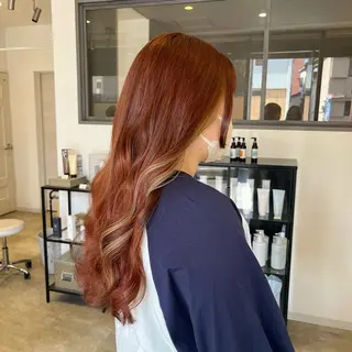 ロング 平居 リサのヘアスタイル
