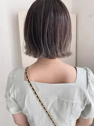 ショート カラー レイヤーカット✂️ 横浜No1♡下鳥翔子のヘアスタイル