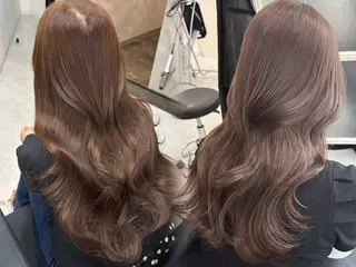 ロング カラー 池田 華怜のヘアスタイル