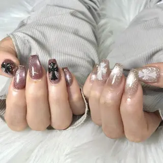 ネイル ❤️💛REBEST 京橋 nailのネイルデザイン