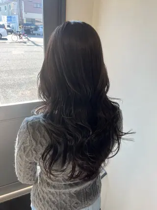 ロング カラー うる艶カラー asukaのヘアスタイル