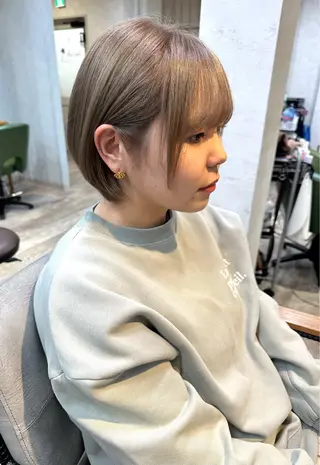 ショート カラー 🤍2nd🤍田所 美希のヘアスタイル