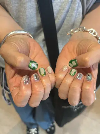 ネイル mano Hanaのネイルデザイン