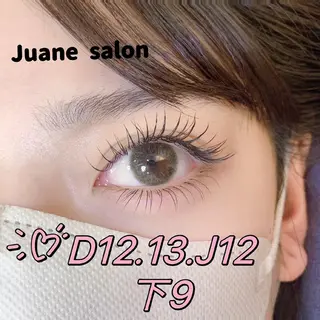 マツエク・マツパ JuaneSalon 🌟銀座店🌟のマツエク・マツパデザイン