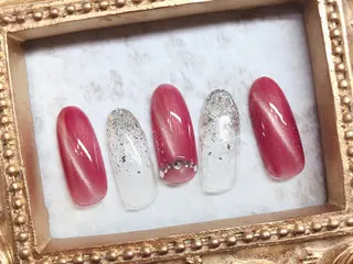 ネイル マジック ミラーのネイルデザイン