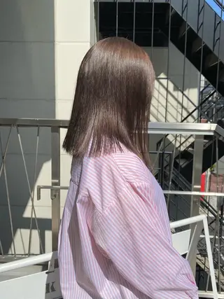 カラー 🌷柔らかクリーミー 🤍kirari🌷のヘアスタイル