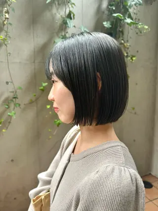 ショート カラー ボブ/ショート 吉田竣のヘアスタイル