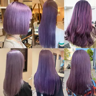 カラー 梶原 武士のヘアスタイル