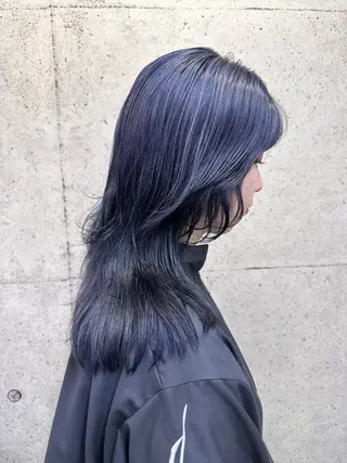 セミロング ウルフ美容師🏆 MIZUKIのヘアスタイル