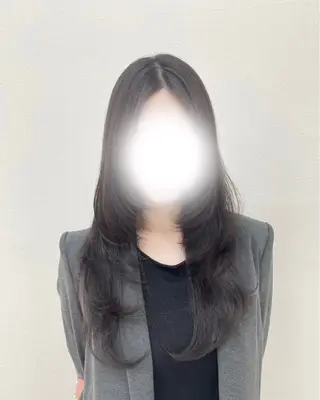 ロング カラー うる艶ワンホン/ HINANO🩶のヘアスタイル