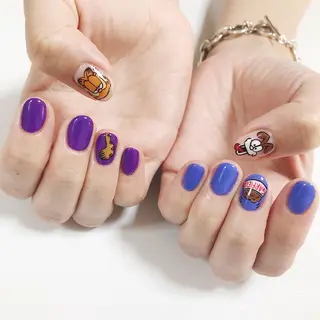ネイル 🌞💜 KAORI 🌴のネイルデザイン