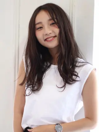 ロング 銀座🤍ボブ/ ミディアム/佐野夢美のヘアスタイル