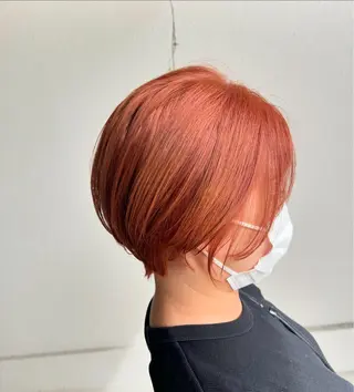 ショート 髪質改善／透明感 NAKAIEのヘアスタイル