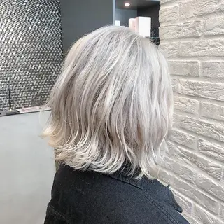 ミディアム カラー ノンダメージ髪質改善 カラー💎/KURAのヘアスタイル