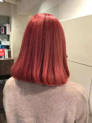 ミディアム カラー 烏丸韓国ヘア🇰🇷 ayaka🎀のヘアスタイル