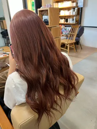 ロング 阪神西宮★JUNO 川﨑温子のヘアスタイル