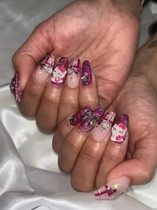 セミロング Ashliy大宮♡ アシュリーのネイルデザイン