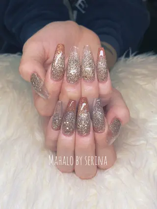 ロング カラー ネイル SUNNY BAE. SERINAのネイルデザイン