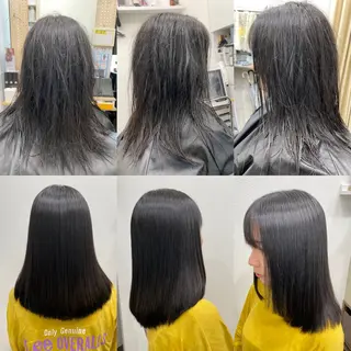 ミディアム 板本 光幸のヘアスタイル