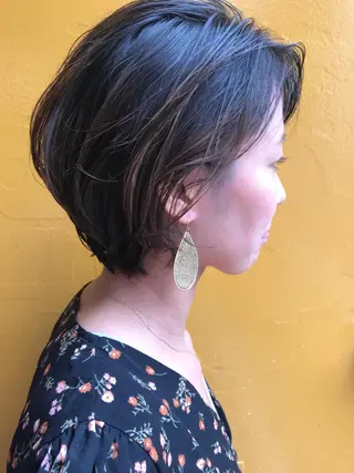 ショート さの あやねのヘアスタイル