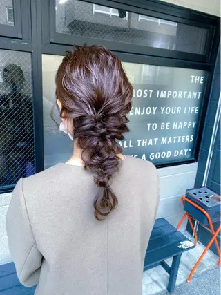 ヘアアレンジ 中富 🍪みなのヘアスタイル