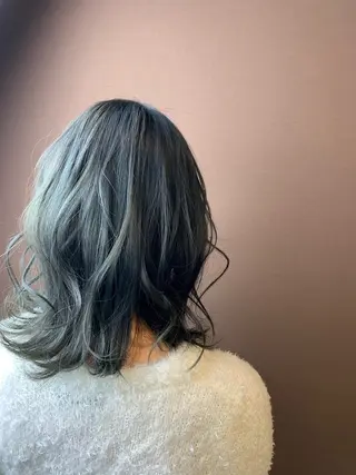 セミロング 武田 悠司のヘアスタイル