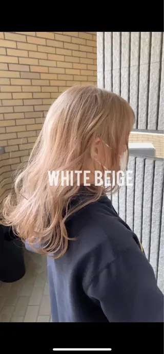セミロング カラー 城 健太郎 💎ハイトーンのヘアスタイル