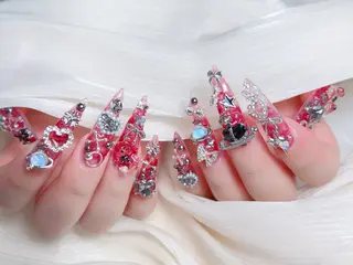 ネイル M🌷nail 長さだし専門店のネイルデザイン