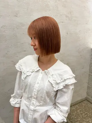 ショート 佐々木 花音のヘアスタイル